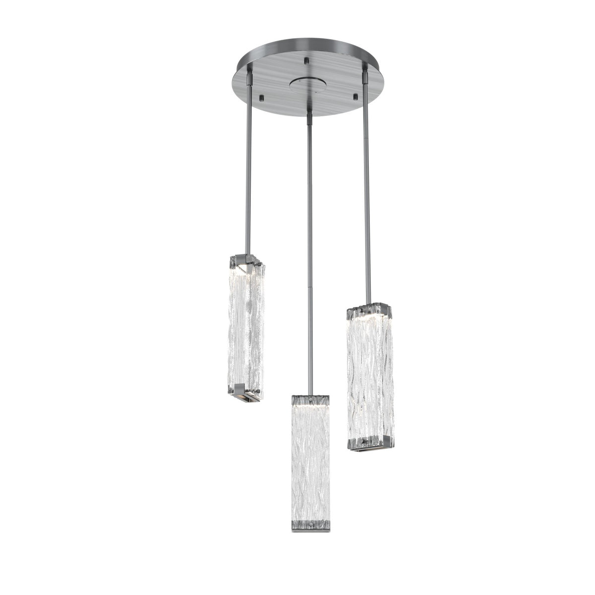 Hammerton Studio - CHB0090-03-GM-TT-001-L1 - LED Pendant - Tabulo - Gunmetal