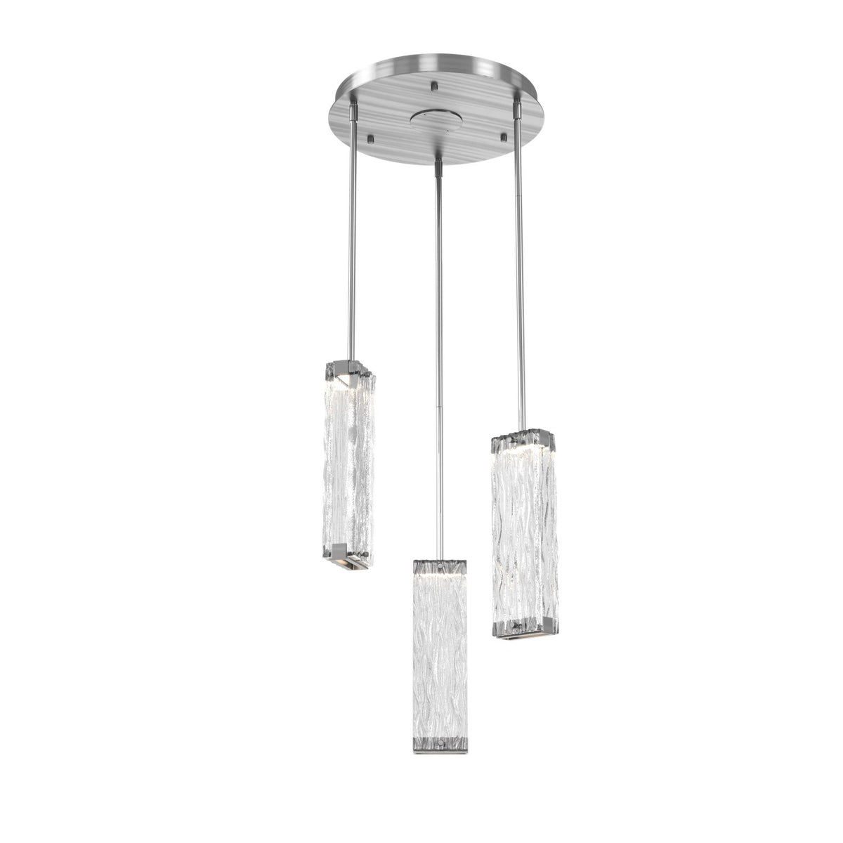 Hammerton Studio - CHB0090-03-SN-TT-001-L1 - LED Pendant - Tabulo - Satin Nickel