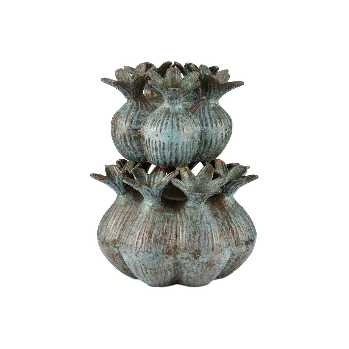 Currey and Company - 1200-0940 - Vase - Amsterdam - Verdigris