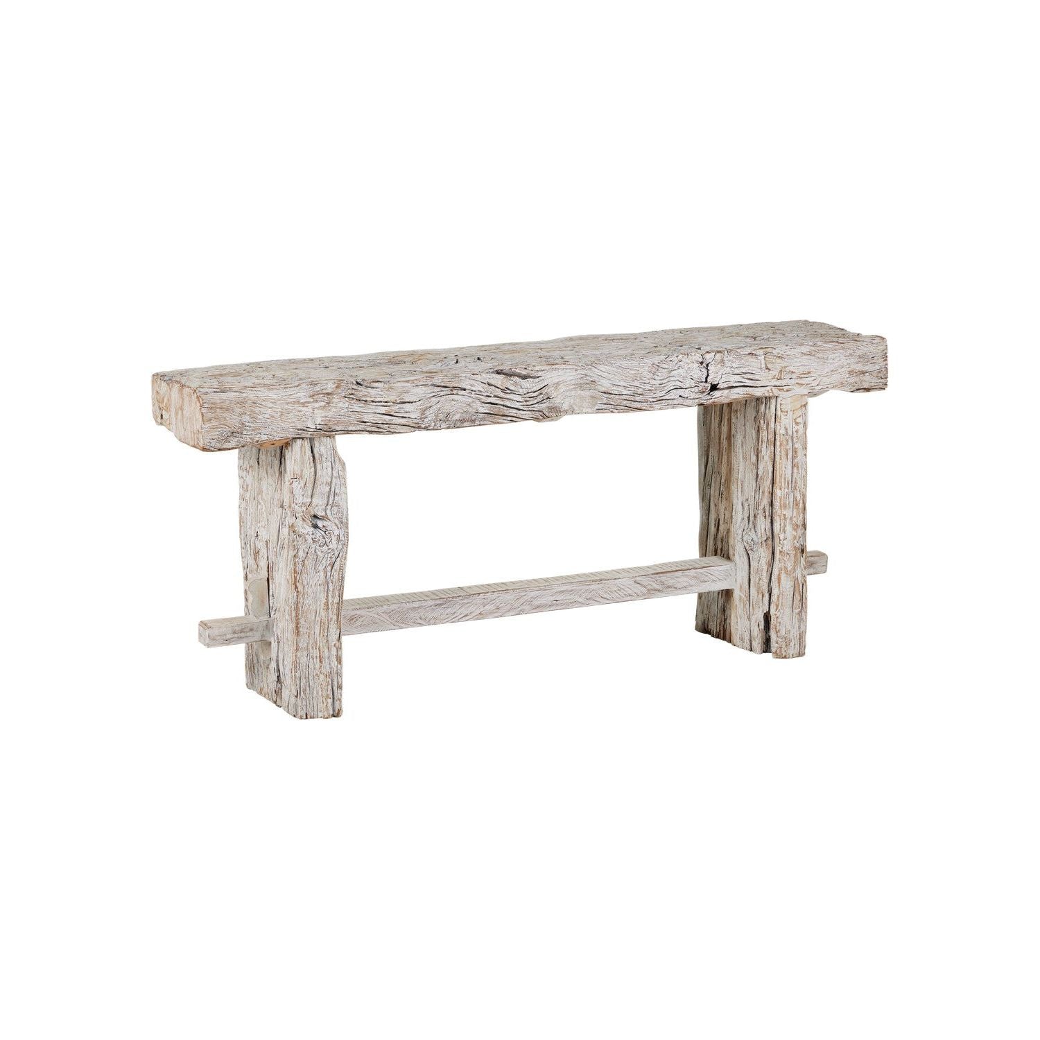 Currey and Company - 3000-0305 - Console Table - Holland - Whitewash