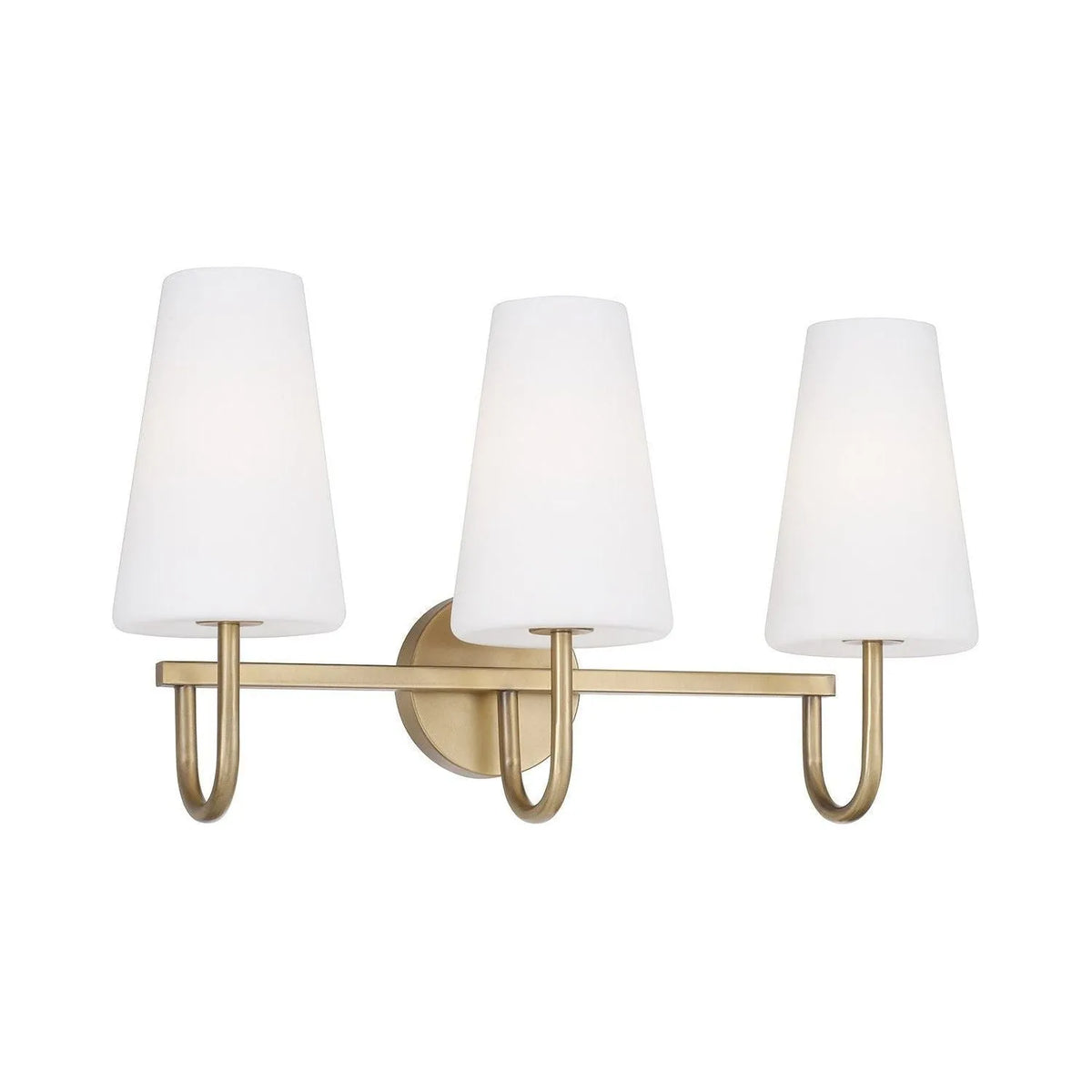 Capital Lighting - 155231AD-550 - Three Light Vanity - Averitt - Aged Brass