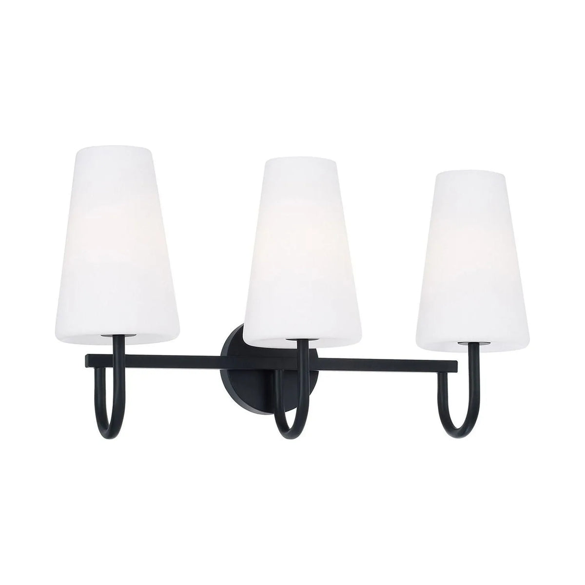 Capital Lighting - 155231MB-550 - Three Light Vanity - Averitt - Matte Black