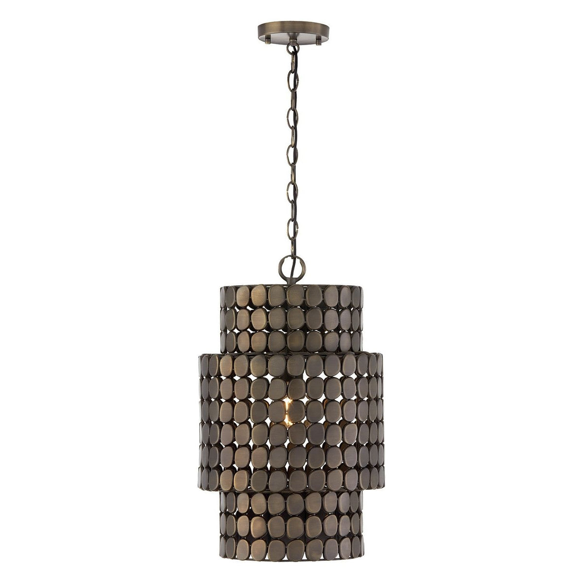 Capital Lighting - 354111DR - One Light Pendant - Eliana - Dark Brass