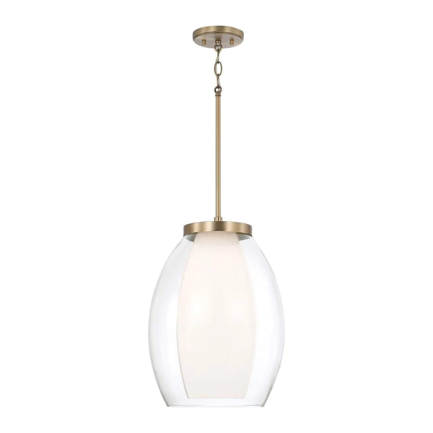 Capital Lighting - 355911AD - One Light Pendant - Joss - Aged Brass