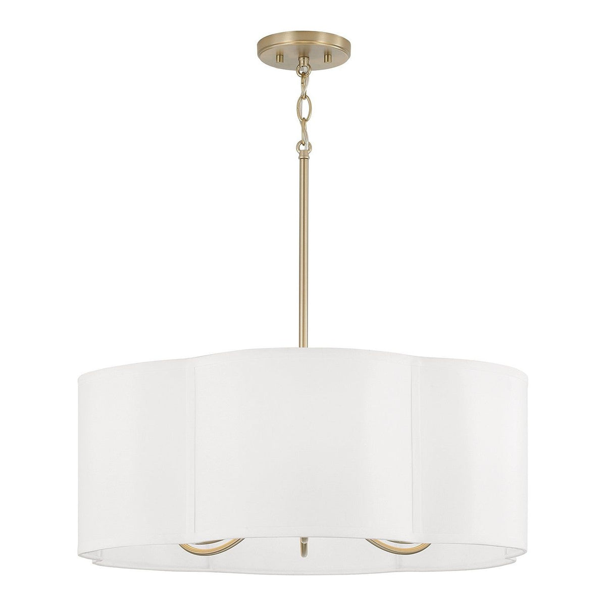 Capital Lighting - 356461MA - Six Light Pendant - Sabine - Matte Brass