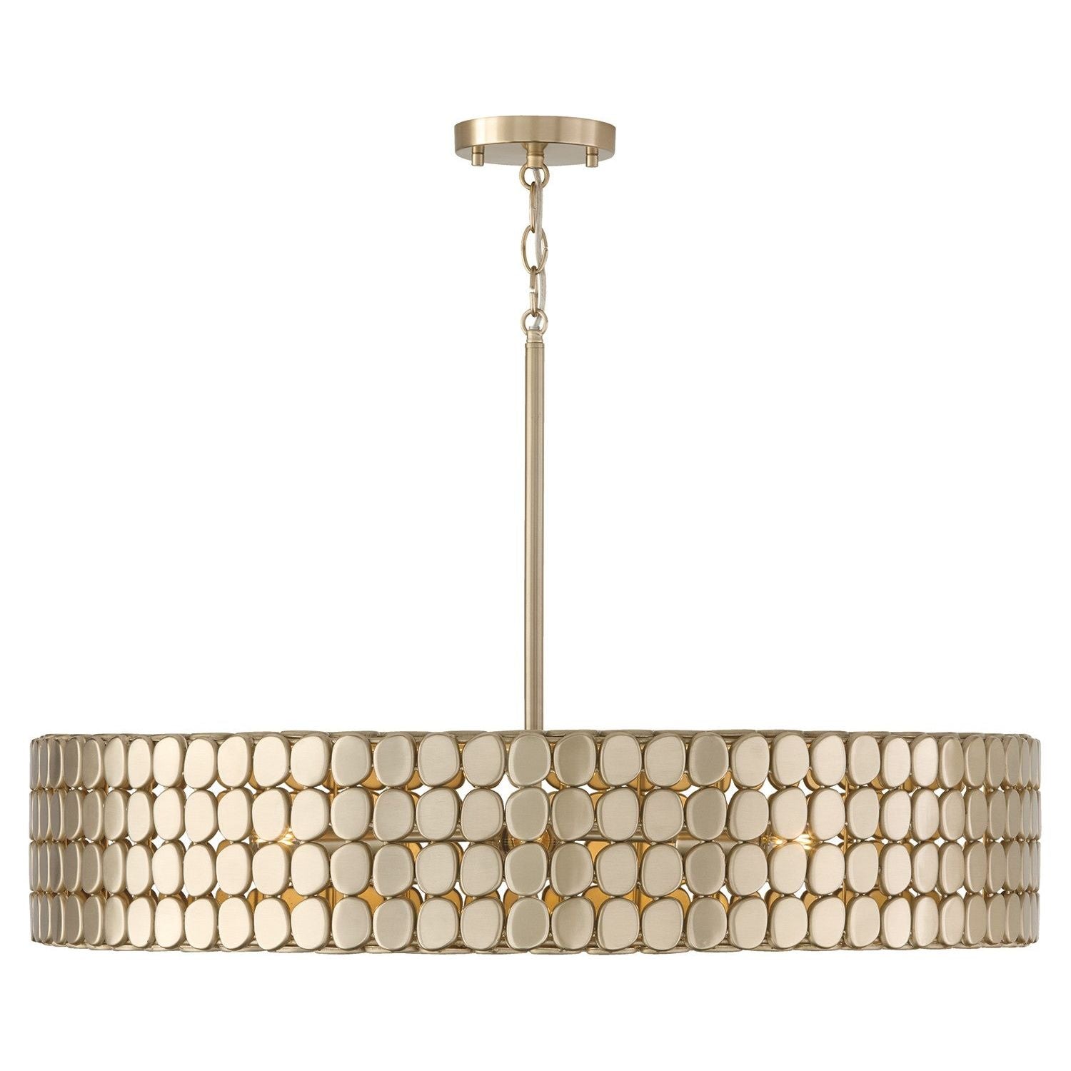 Capital Lighting - 454141HB - Four Light Chandelier - Eliana - Champagne Brass