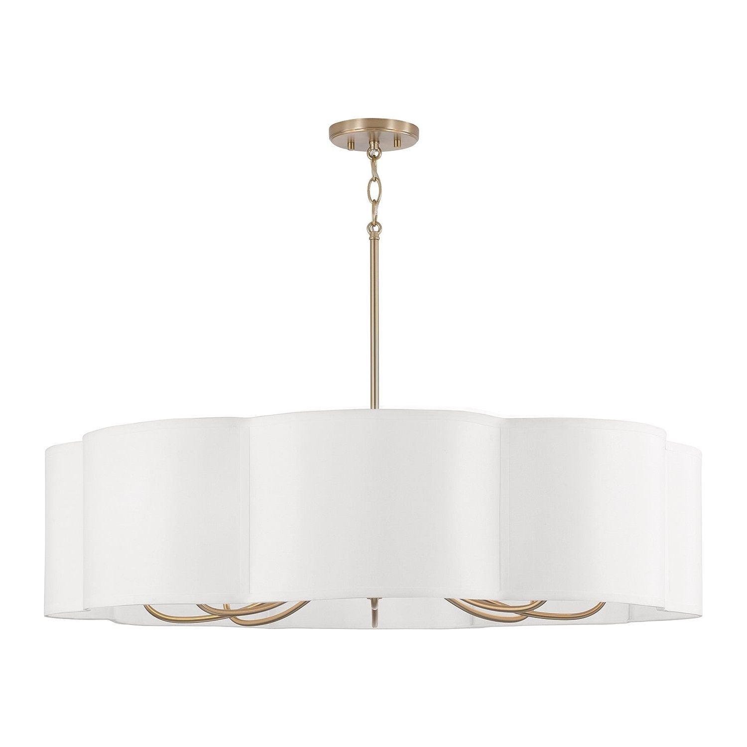 Capital Lighting - 456481MA - Eight Light Chandelier - Sabine - Matte Brass