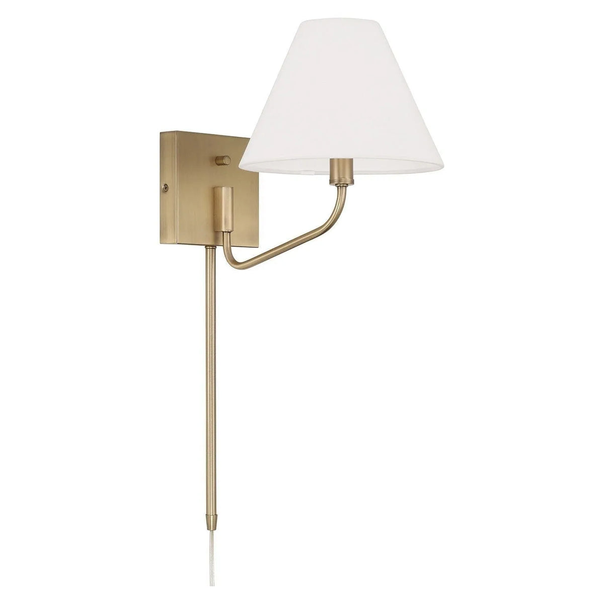 Capital Lighting - 656611AD-714 - One Light Wall Sconce - Chadwick - Aged Brass