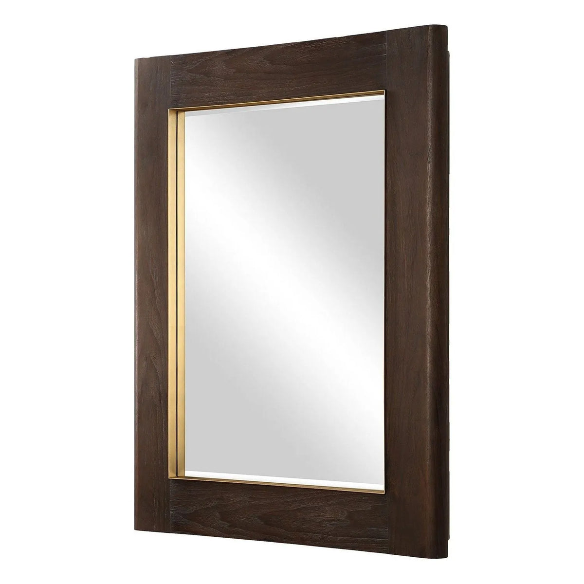 Uttermost - 08218 - Mirror - Catron - Antique Brass