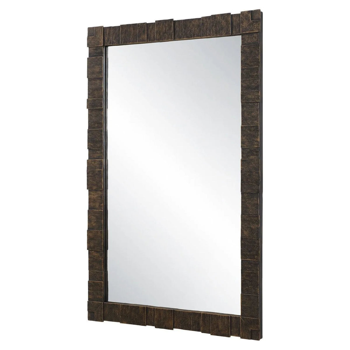 Uttermost - 08236 - Mirror - Bustelo - Distressed Dark Bronze