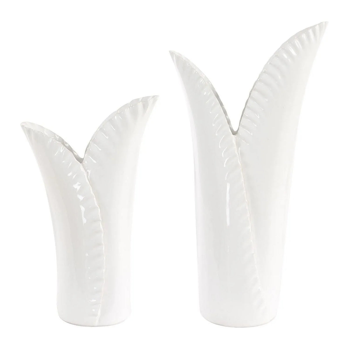 Uttermost - 18222 - Vases Set/2 - Leafscape - White