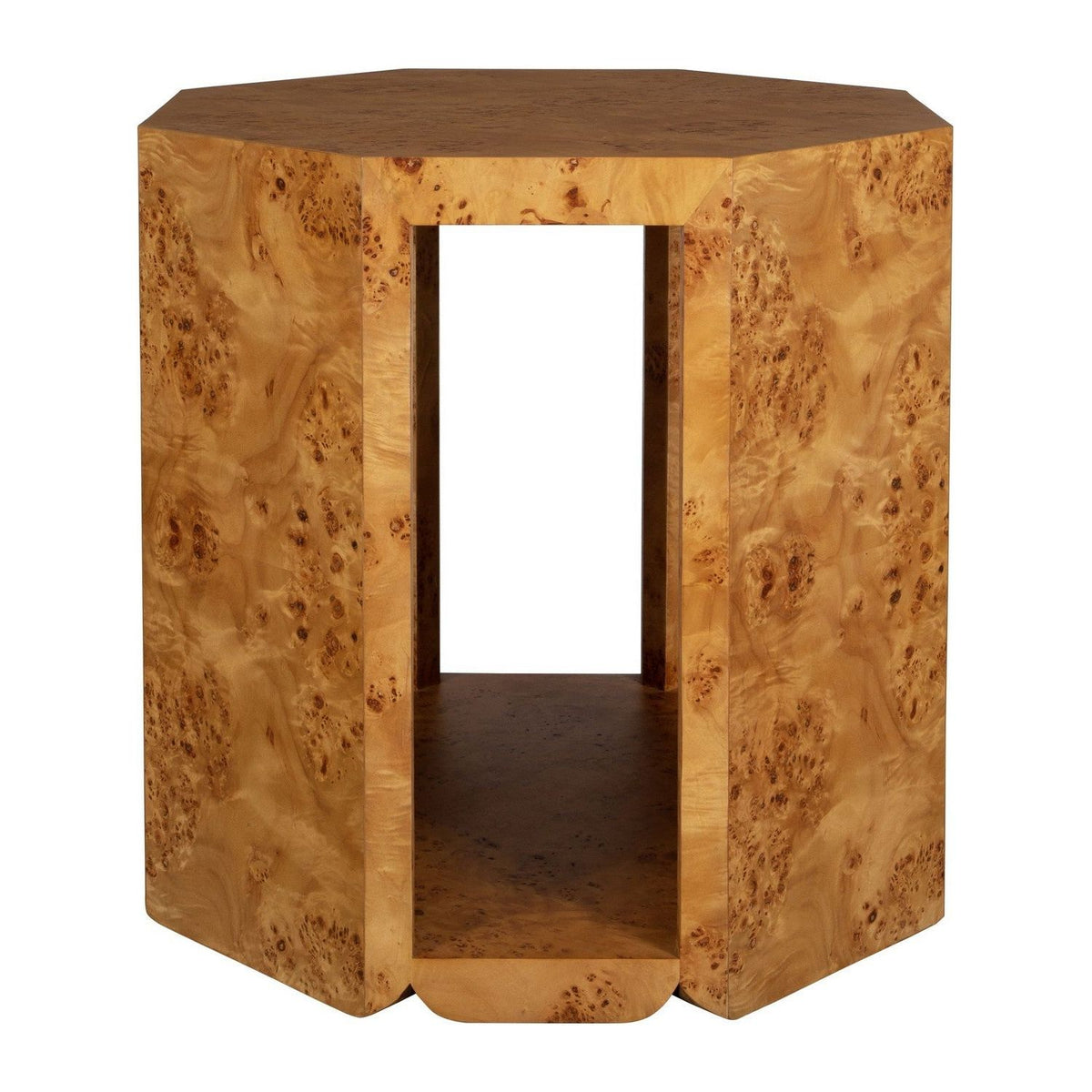 Uttermost - 24382 - Side Table - Indus - Natural Poplar Burl