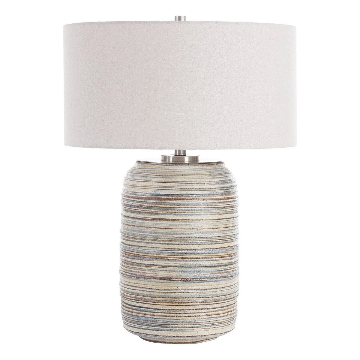 Uttermost - 30453 - One Light Table Lamp - Prospect - Brushed Nickel