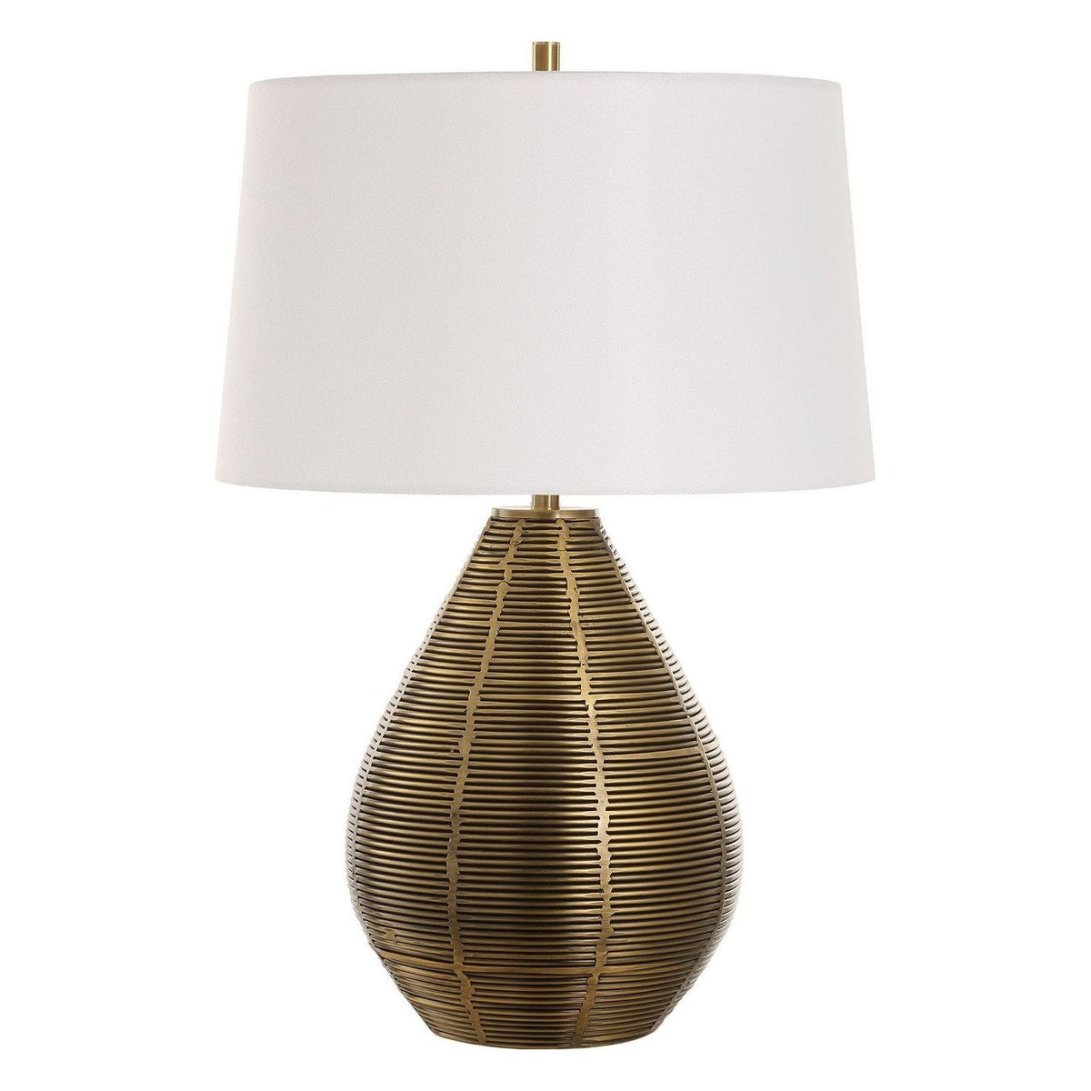 Uttermost - 30463 - One Light Table Lamp - Knowles - Brushed Brass