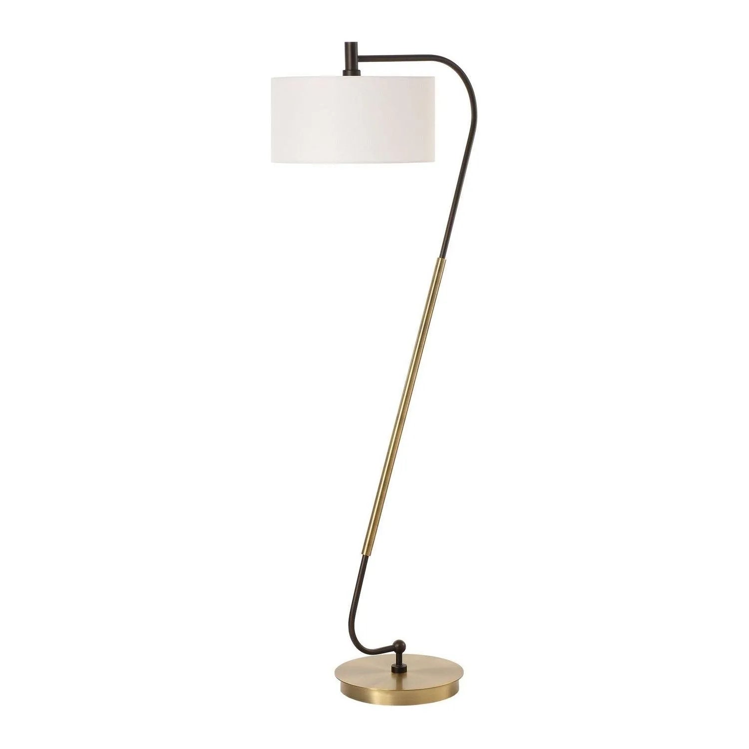 Uttermost - 30476 - One Light Floor Lamp - Irwin - Antique Brass