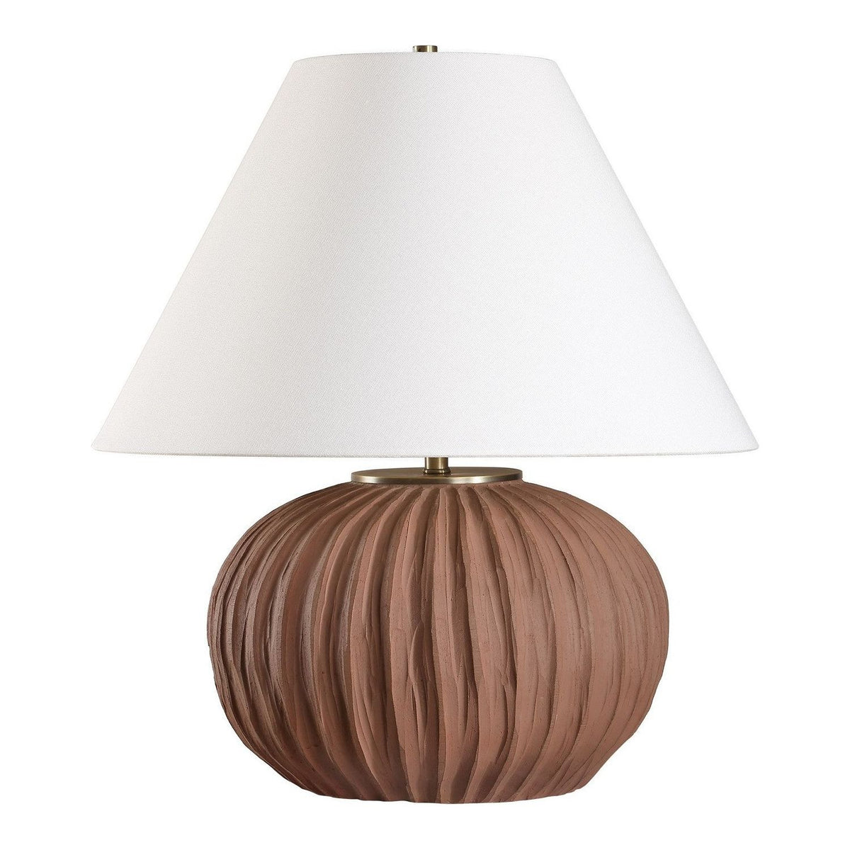 Uttermost - 30489 - One Light Table Lamp - Keoghan - Antique Brass