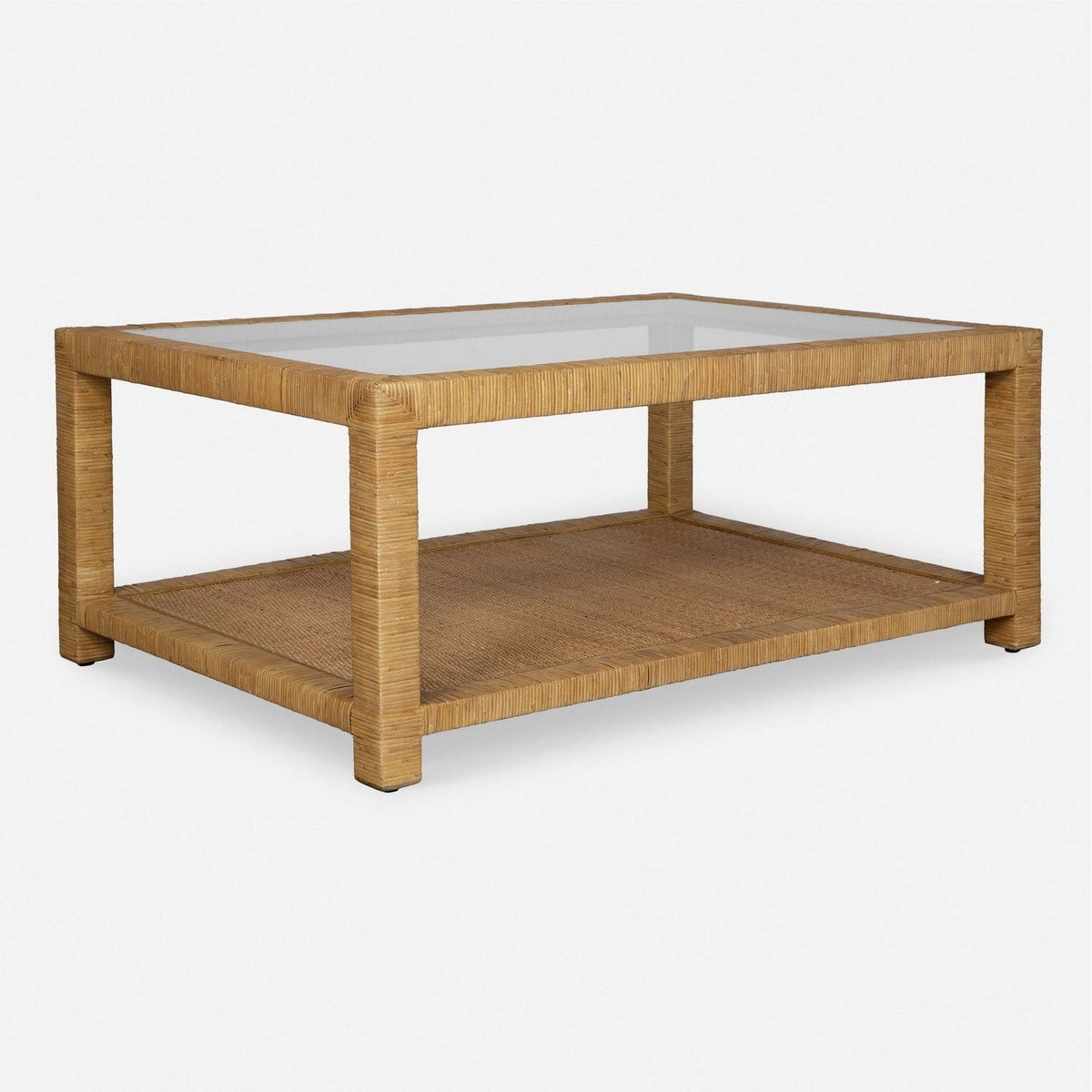 Uttermost - 50050 - Coffee Table - Kensing - Natural Rattan