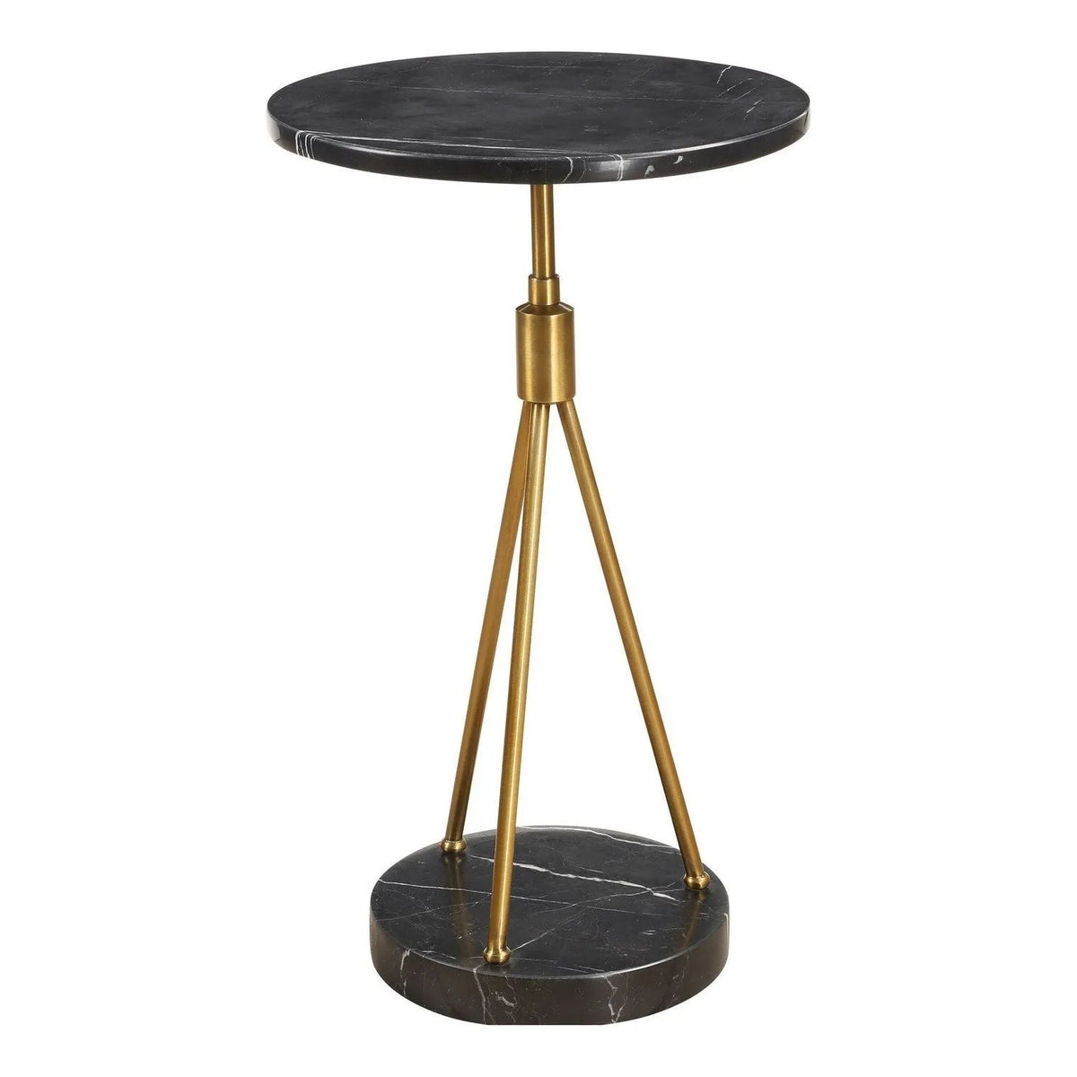 Uttermost - 50066 - Accent Table - Rosston - Brass