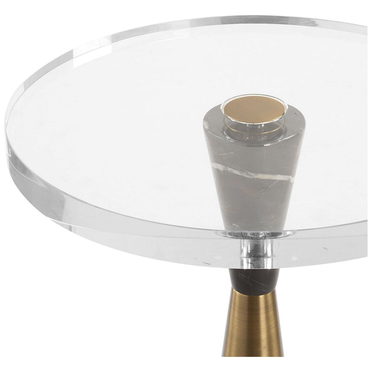 Uttermost - 50077 - Accent Table - Holton - Brushed Brass