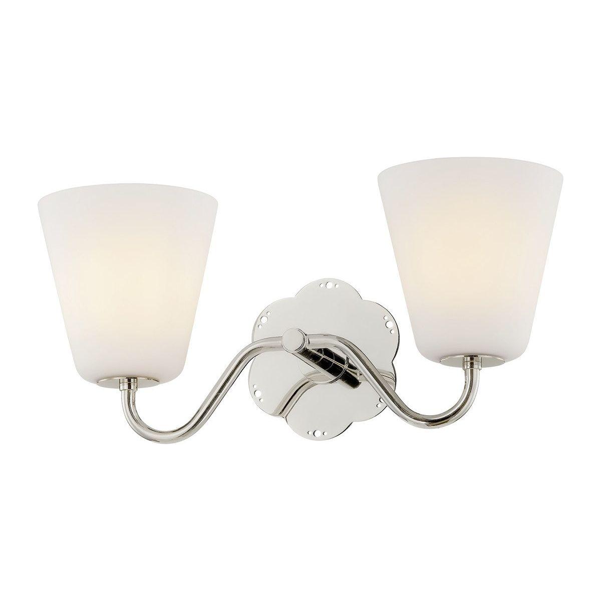 Mitzi - H1017302-PN - Two Light Bath - Leonella - Polished Nickel