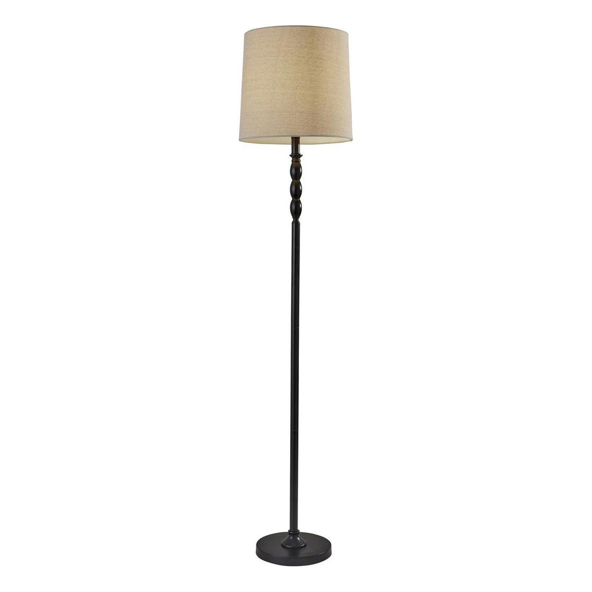 Adesso Home - 1571-01 - Floor Lamp - William - Black