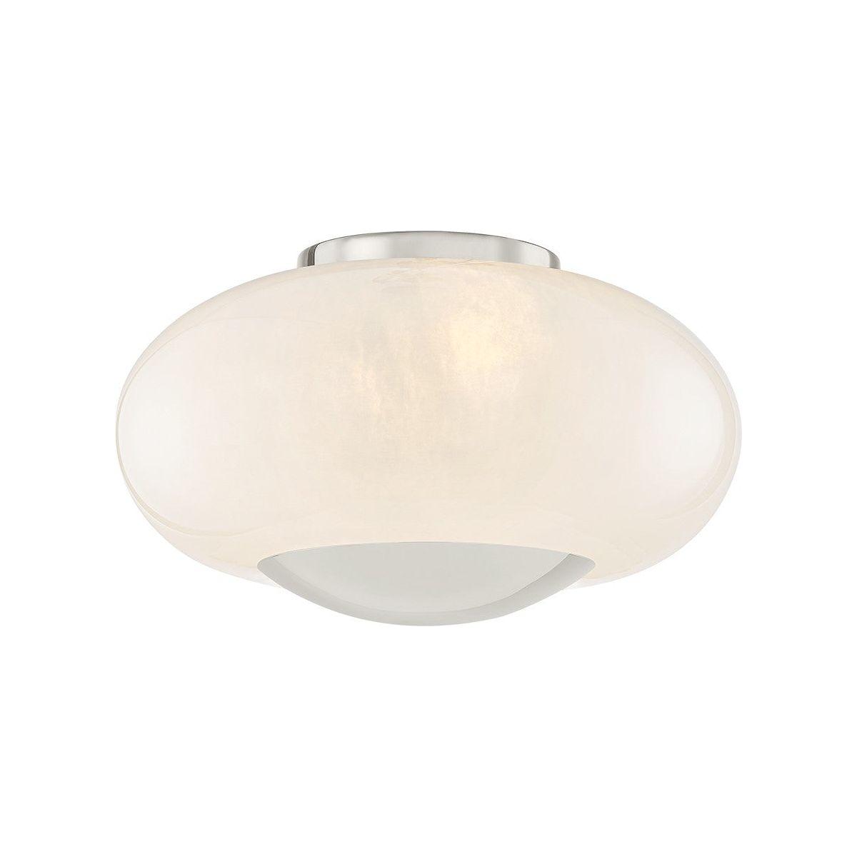 Mitzi - H899501-PN - Two Light Flush Mount - Lottie - Polished Nickel