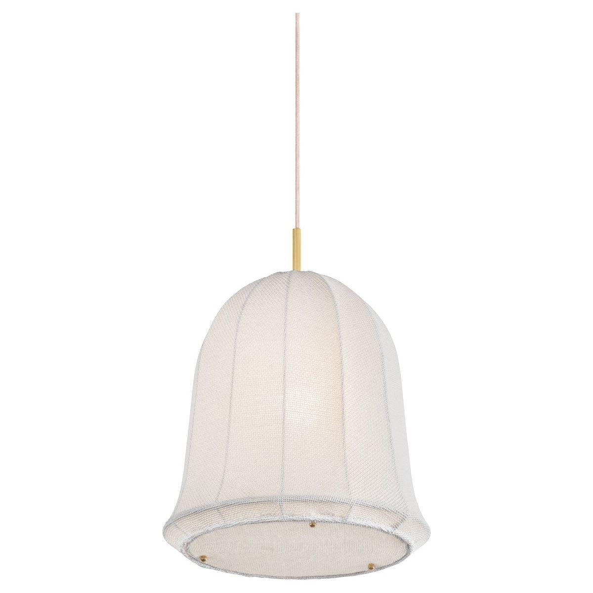 Mitzi - H982701-AGB - One Light Pendant - Risa - Aged Brass