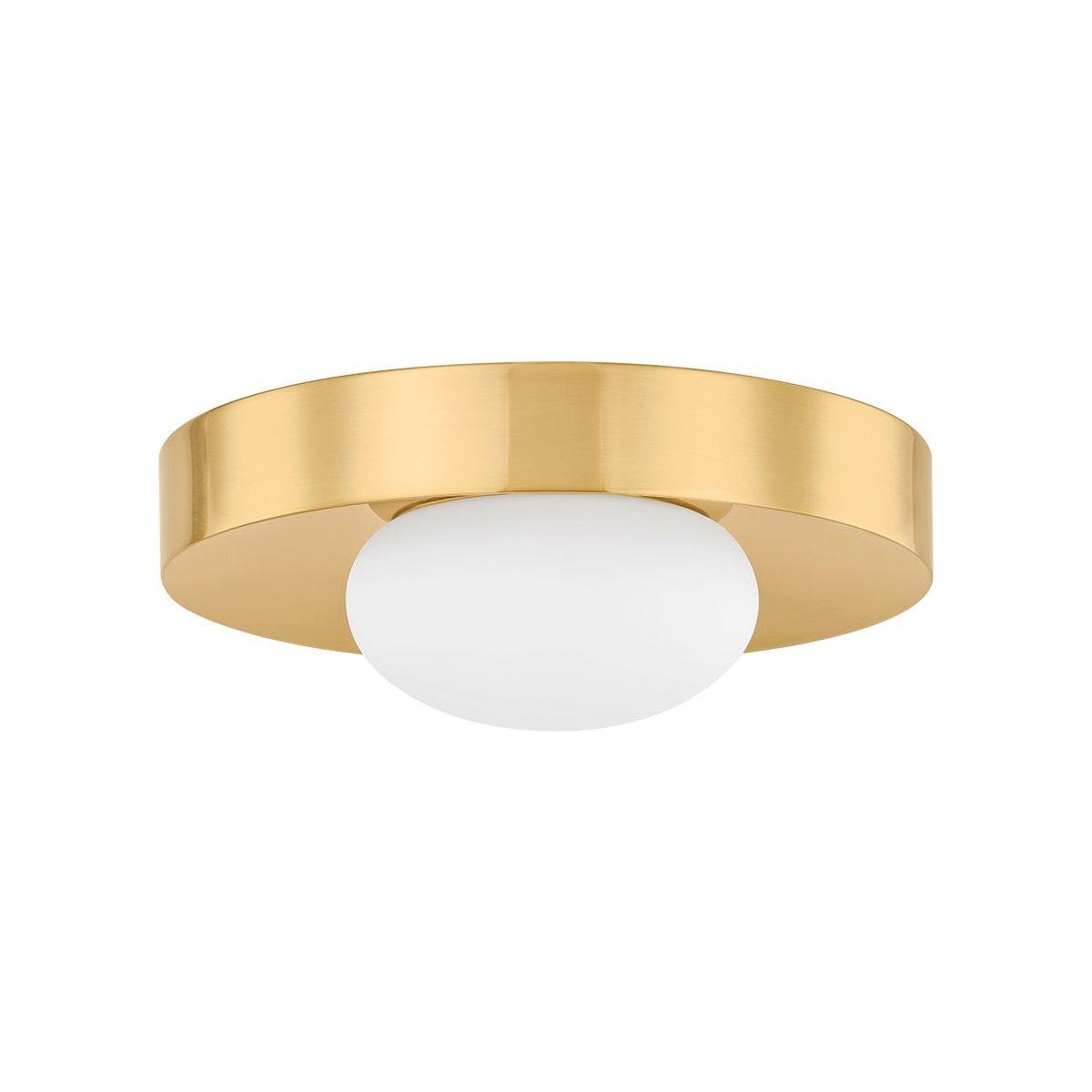 Mitzi - H992501-AGB - LED Flush Mount - Pepa - Aged Brass