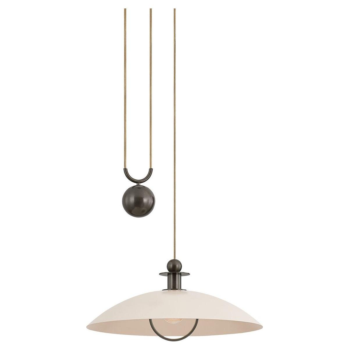 Mitzi - H995701-TRB/SBQ - One Light Pendant - Dottie - True Bronze/Soft Bisque