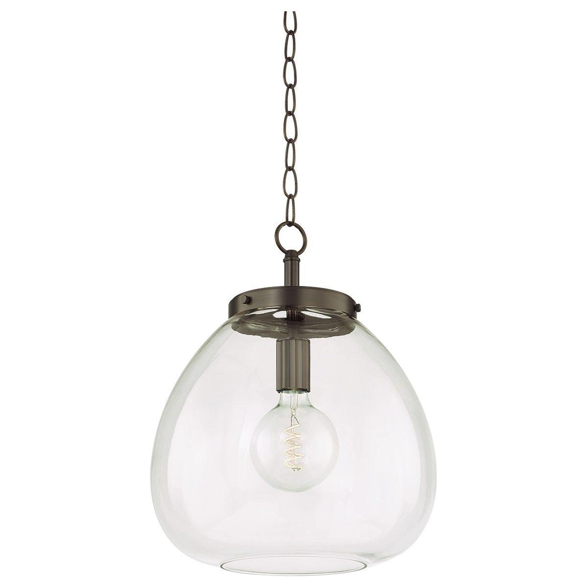 Mitzi - H997701L-TRB - One Light Pendant - Della - True Bronze