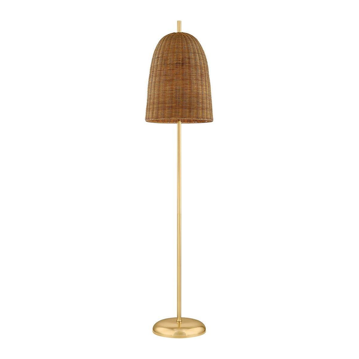 Mitzi - HL1001401-AGB - One Light Floor Lamp - Beatrice - Aged Brass