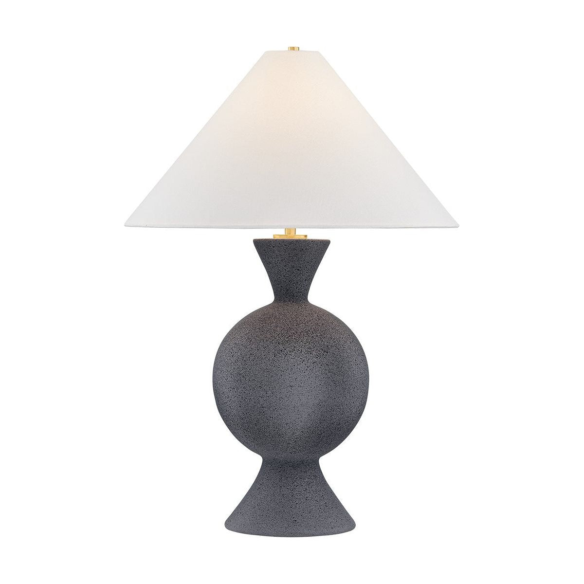 Mitzi - HL986201-AGB/CPM - One Light Table Lamp - Zadeh - Aged Brass/Ceramic Pale Midnight