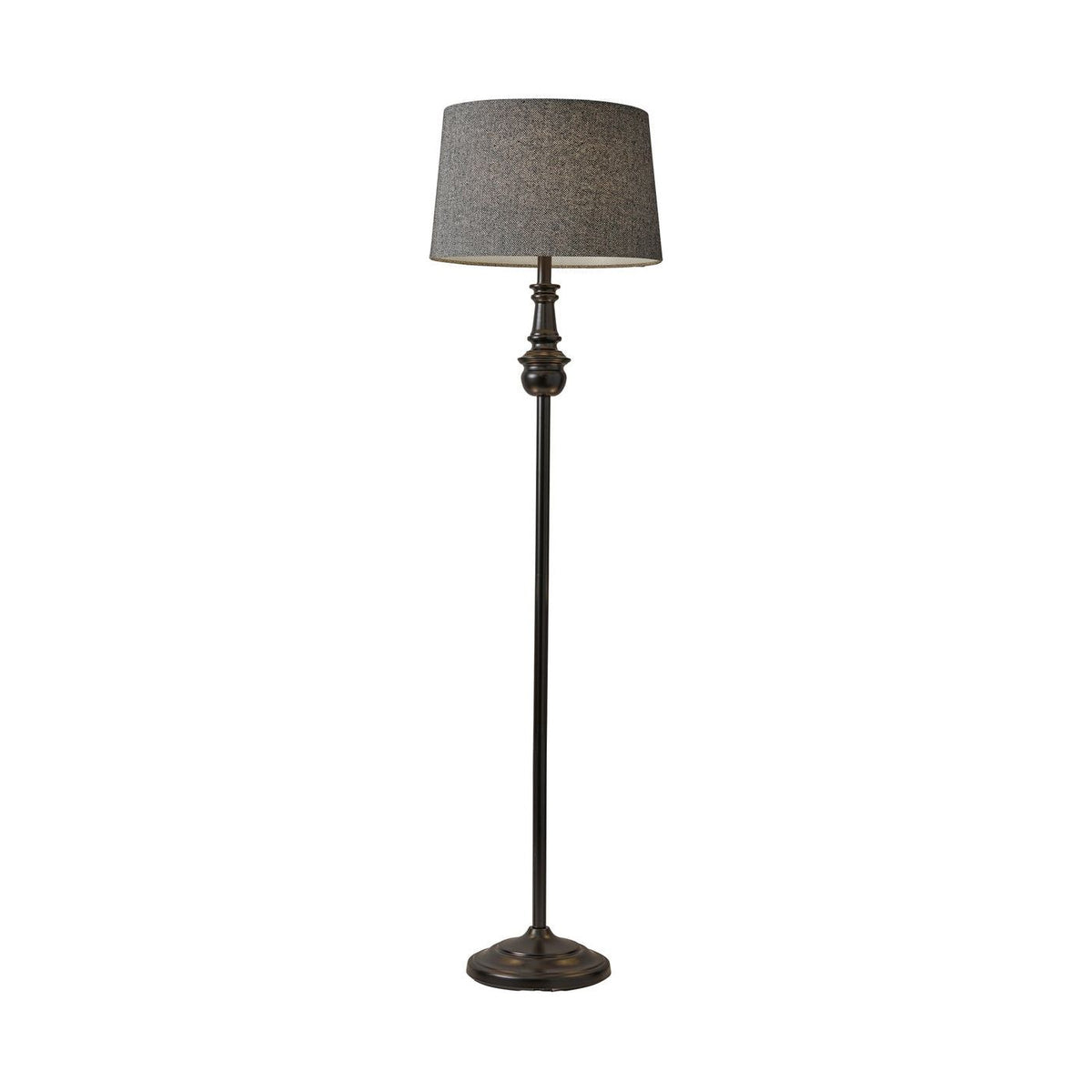 Adesso Home - 1572-01 - Floor Lamp - Charles - Black