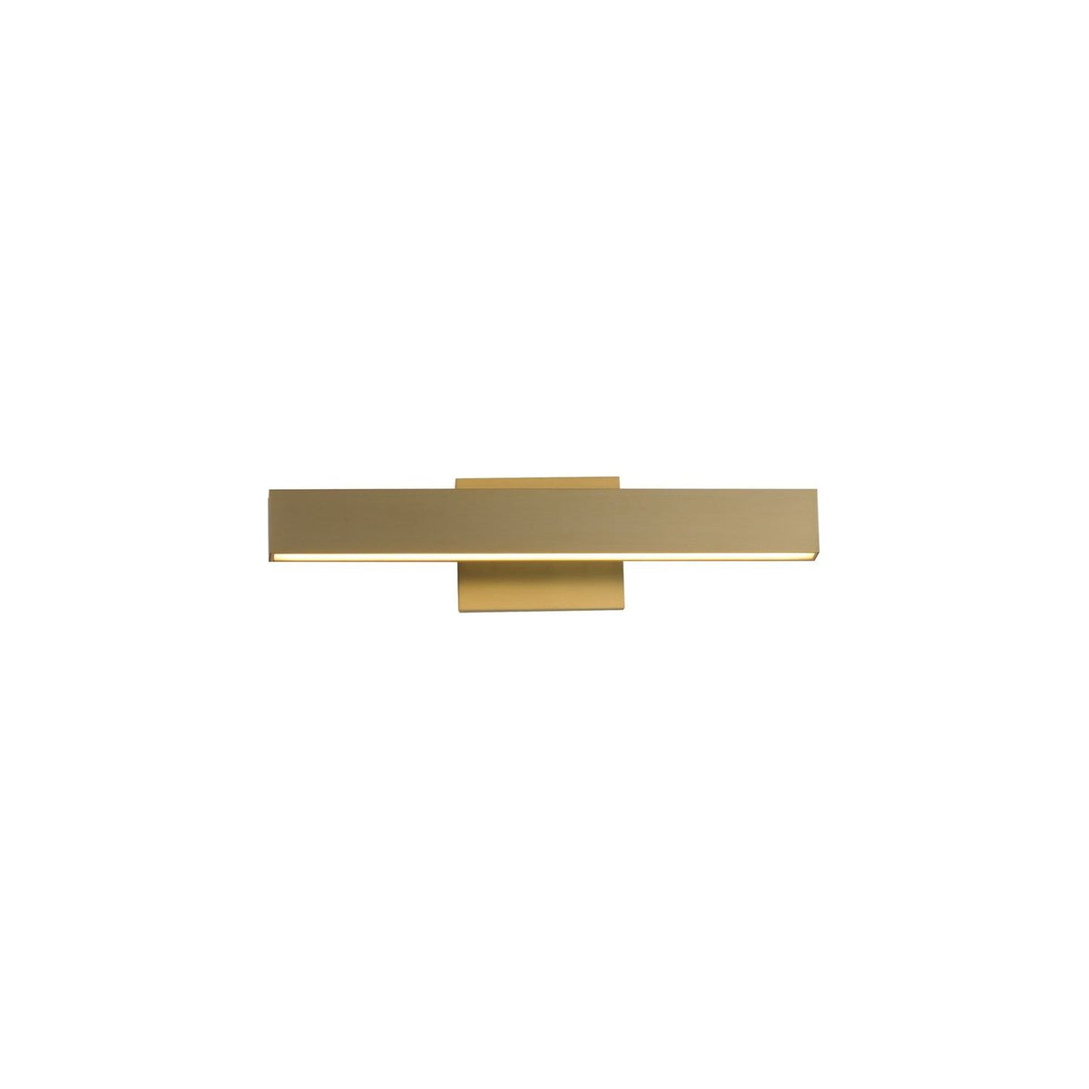 ET2 - E42661-SBR - LED Bath Vanity - Alumilux Sideline - Bath Vanity - Satin Brass