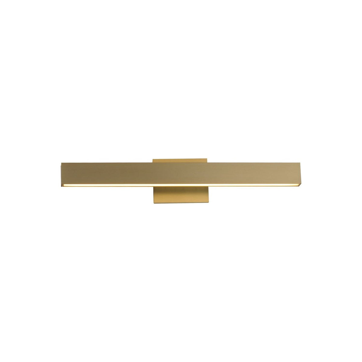 ET2 - E42662-SBR - LED Bath Vanity - Alumilux Sideline - Bath Vanity - Satin Brass