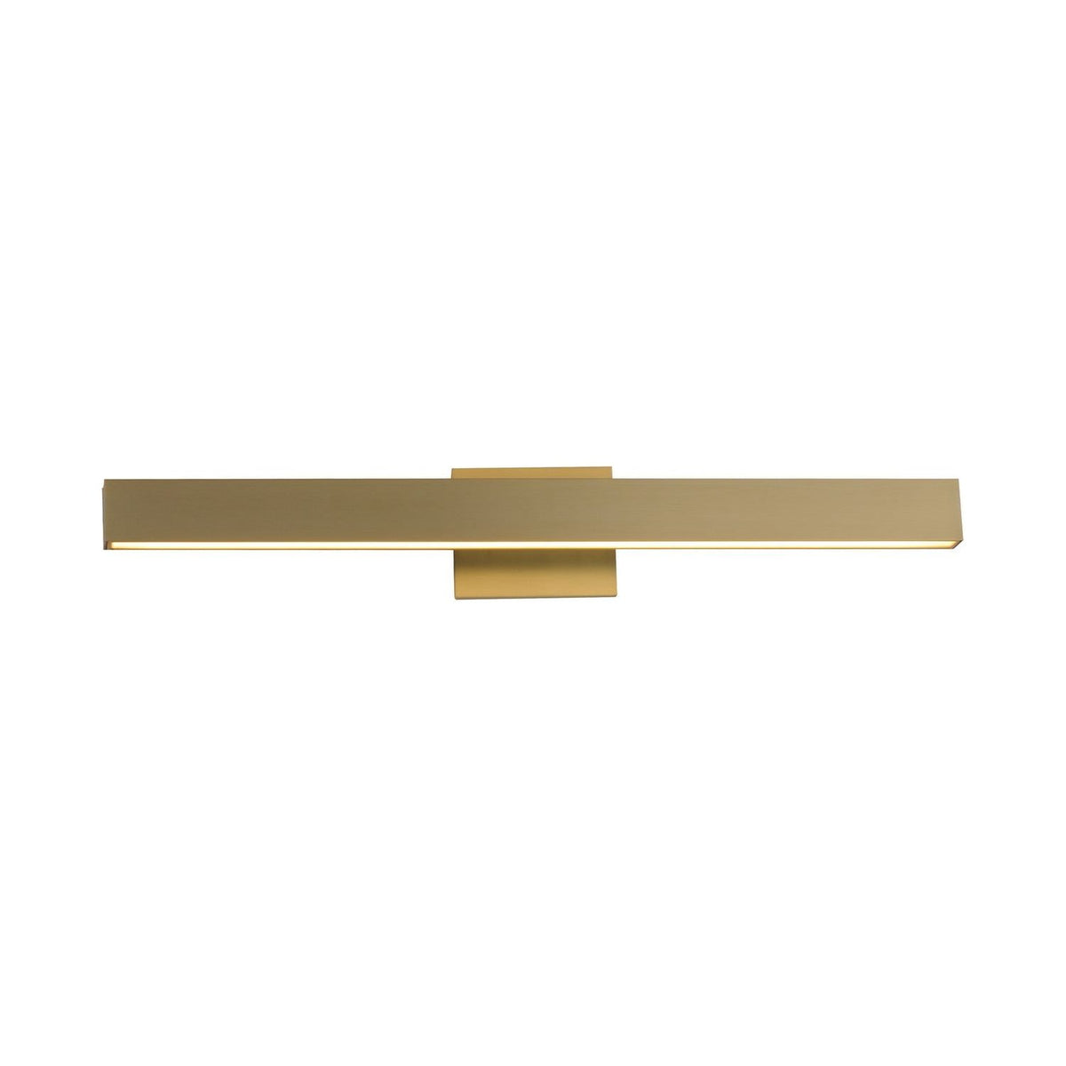 ET2 - E42663-SBR - LED Bath Vanity - Alumilux Sideline - Bath Vanity - Satin Brass