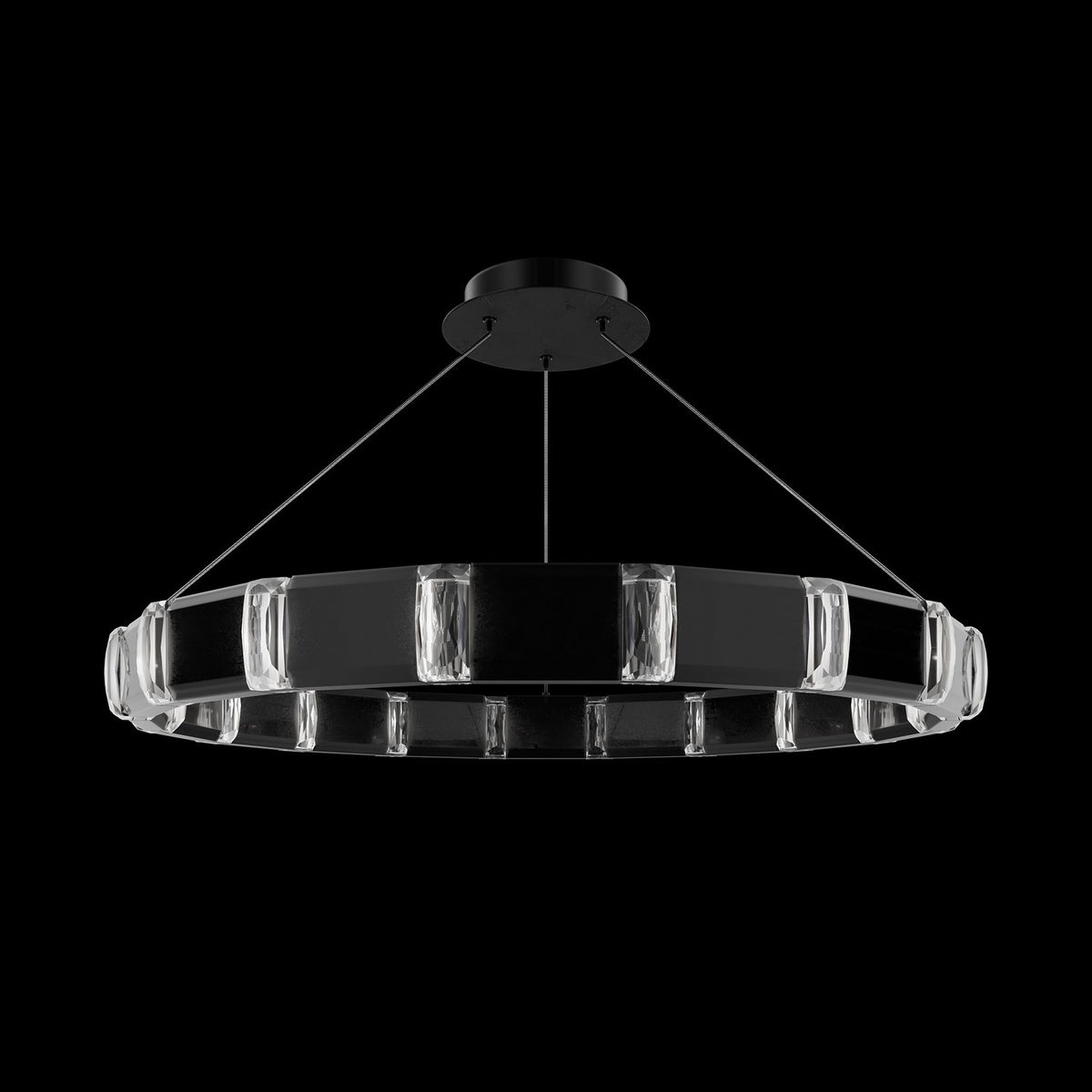 Schonbek Beyond - BPD19536-NB - LED Pendant - Jounce - Black Polished Nickel