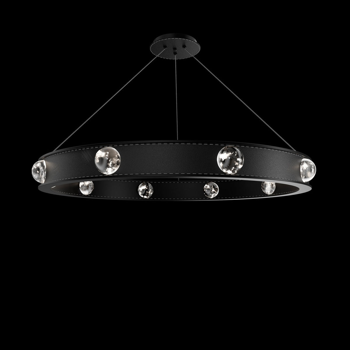 Schonbek Beyond - BPD42536-BK - LED Pendant - Kollard - Black