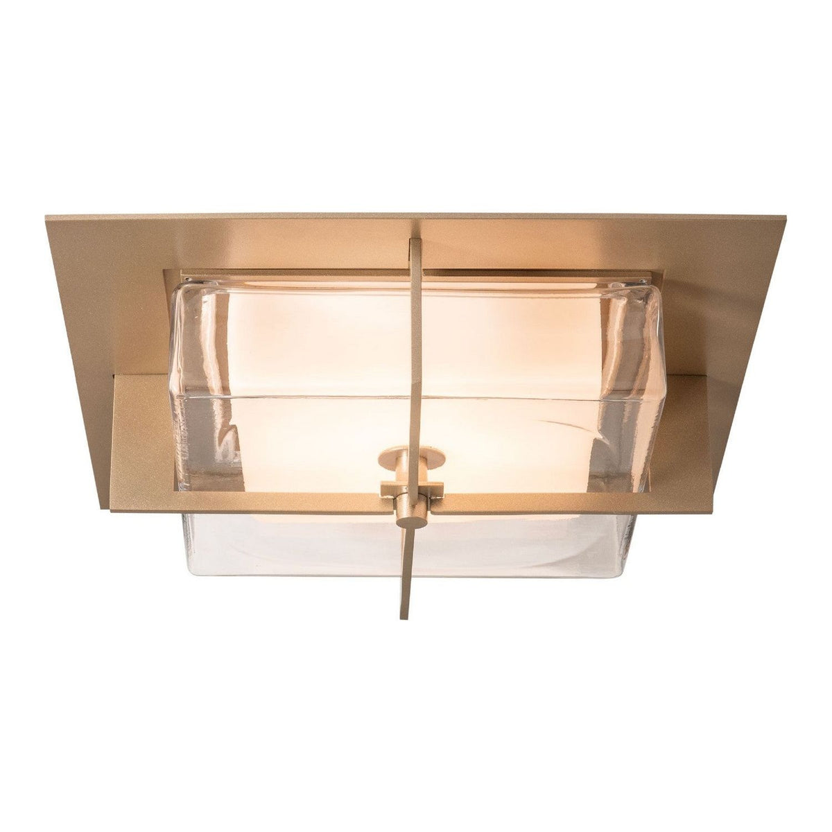 Hubbardton Forge - 126400-LED-84-ZM0827 - LED Flush Mount - Axis - Soft Gold