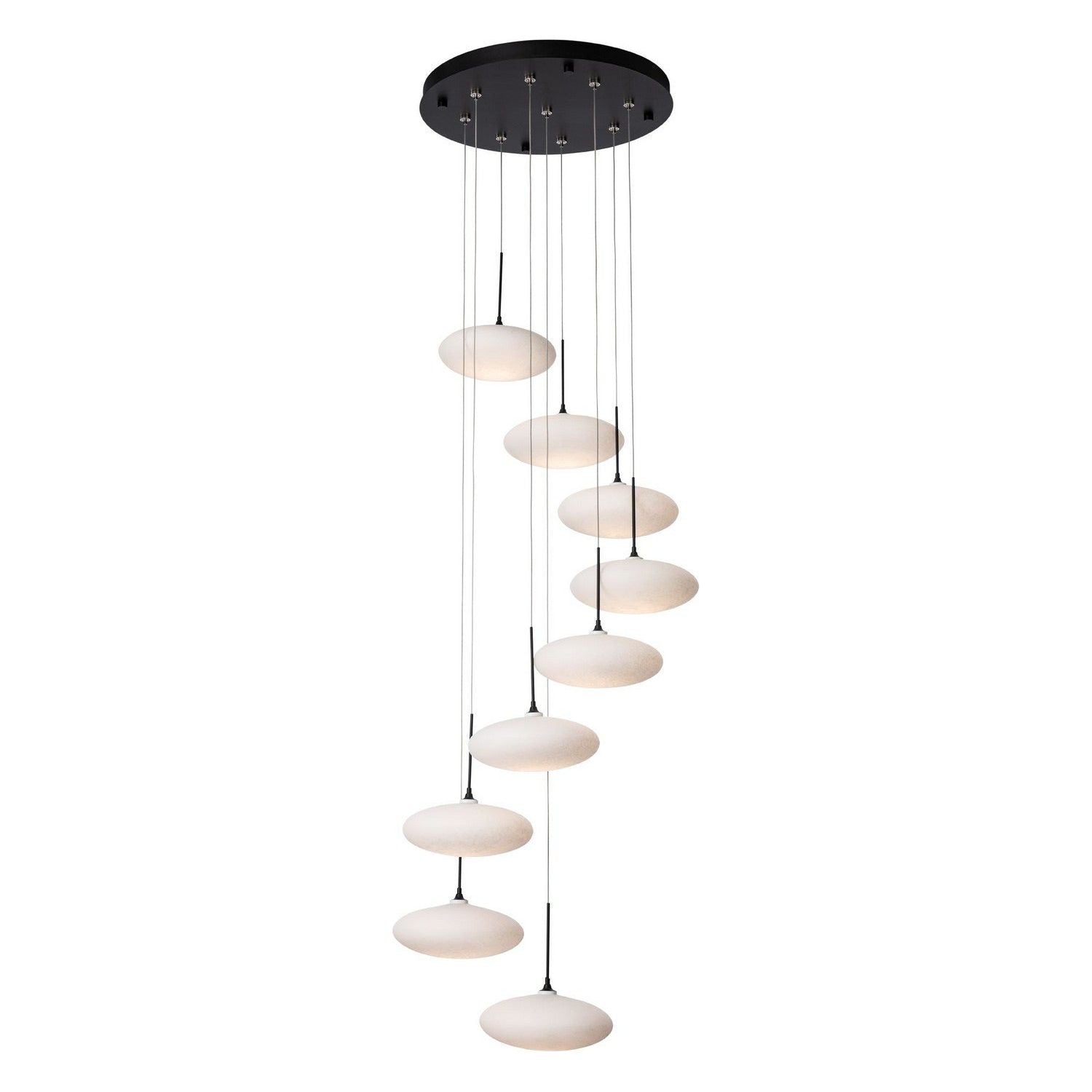 Hubbardton Forge - 131147-SKT-STND-10-GS0818 - LED Pendant - Clouds - Black