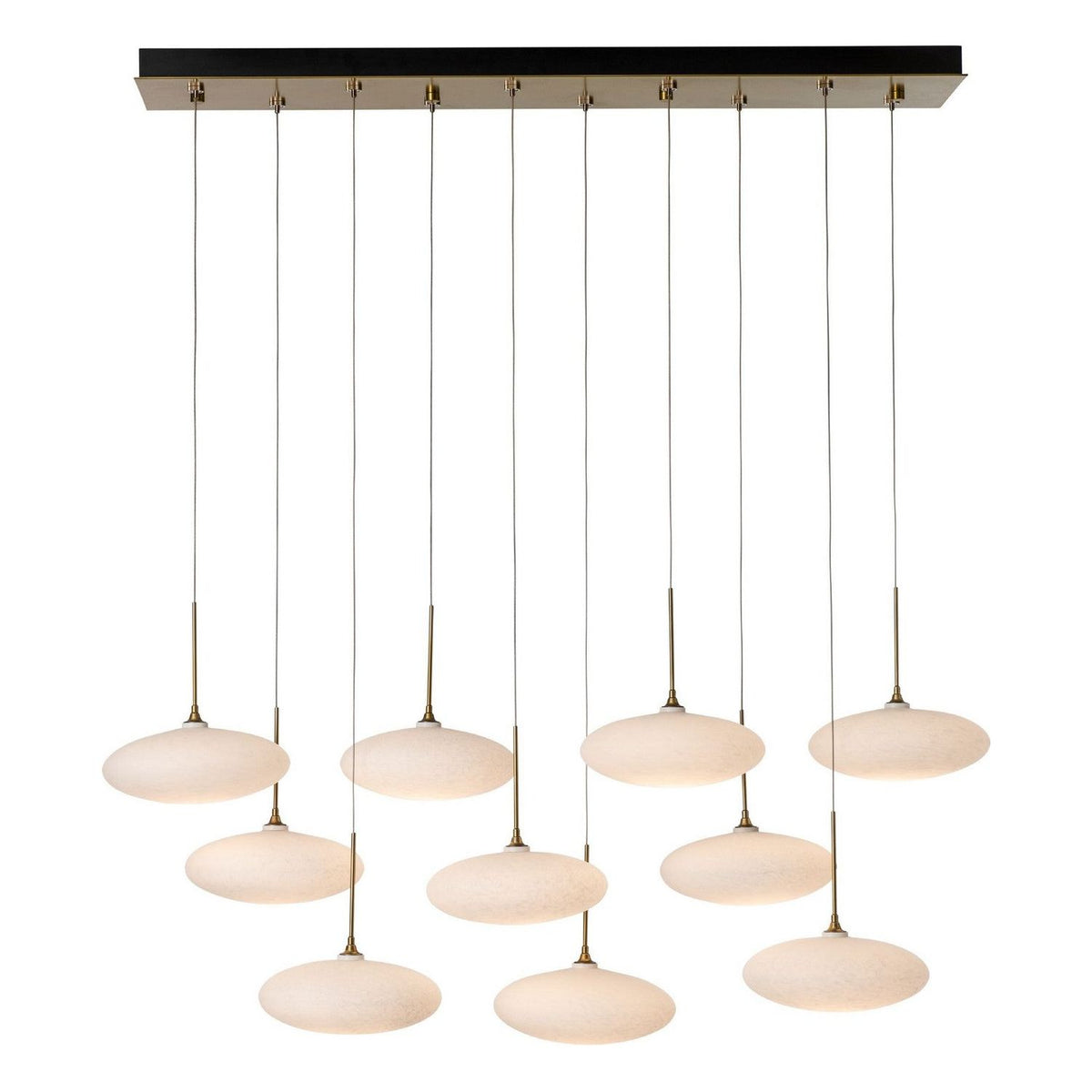 Hubbardton Forge - 131148-SKT-STND-86-GS0818 - LED Pendant - Clouds - Modern Brass