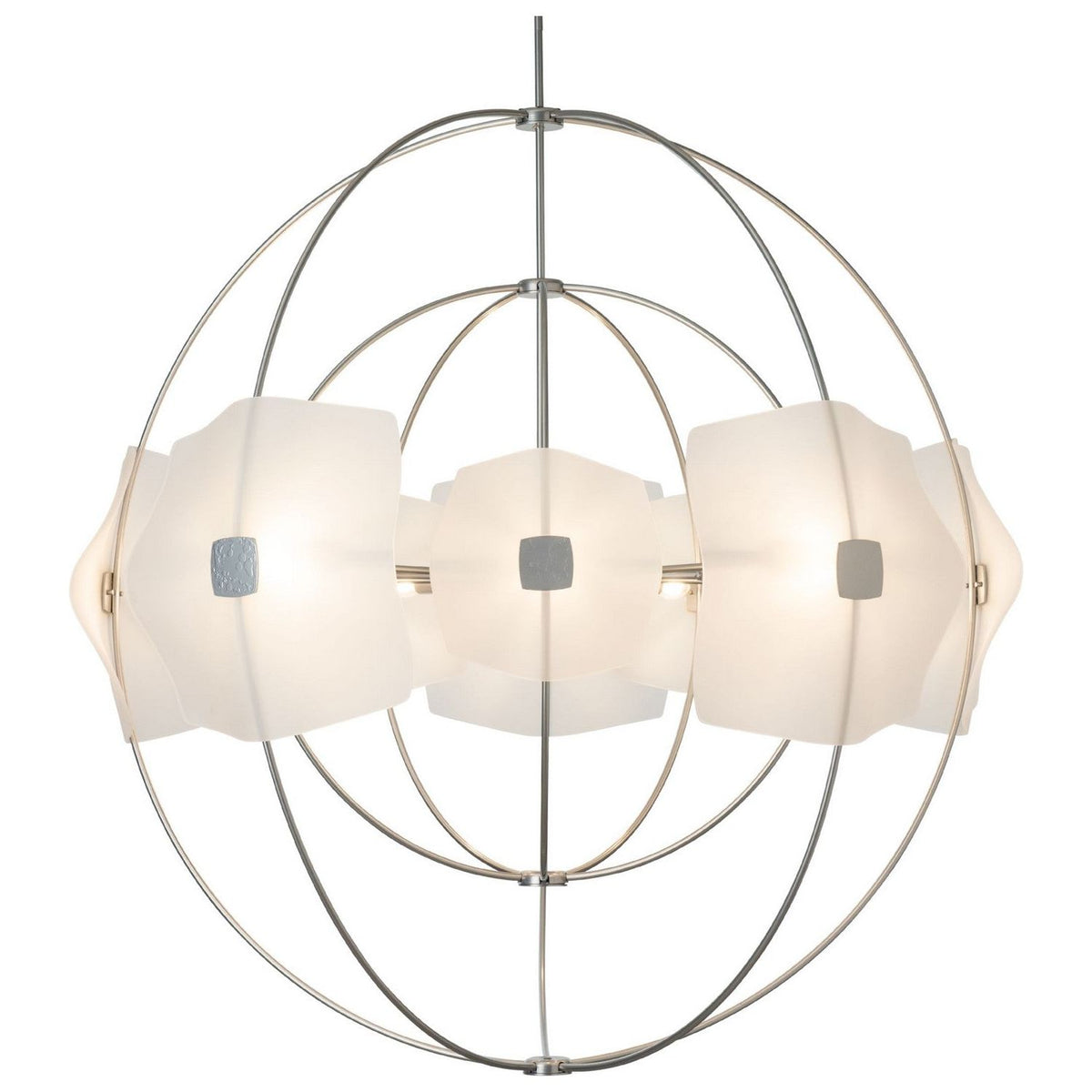 Hubbardton Forge - 131503-SKT-MULT-85-FD0852 - Ten Light Pendant - Astra - Sterling