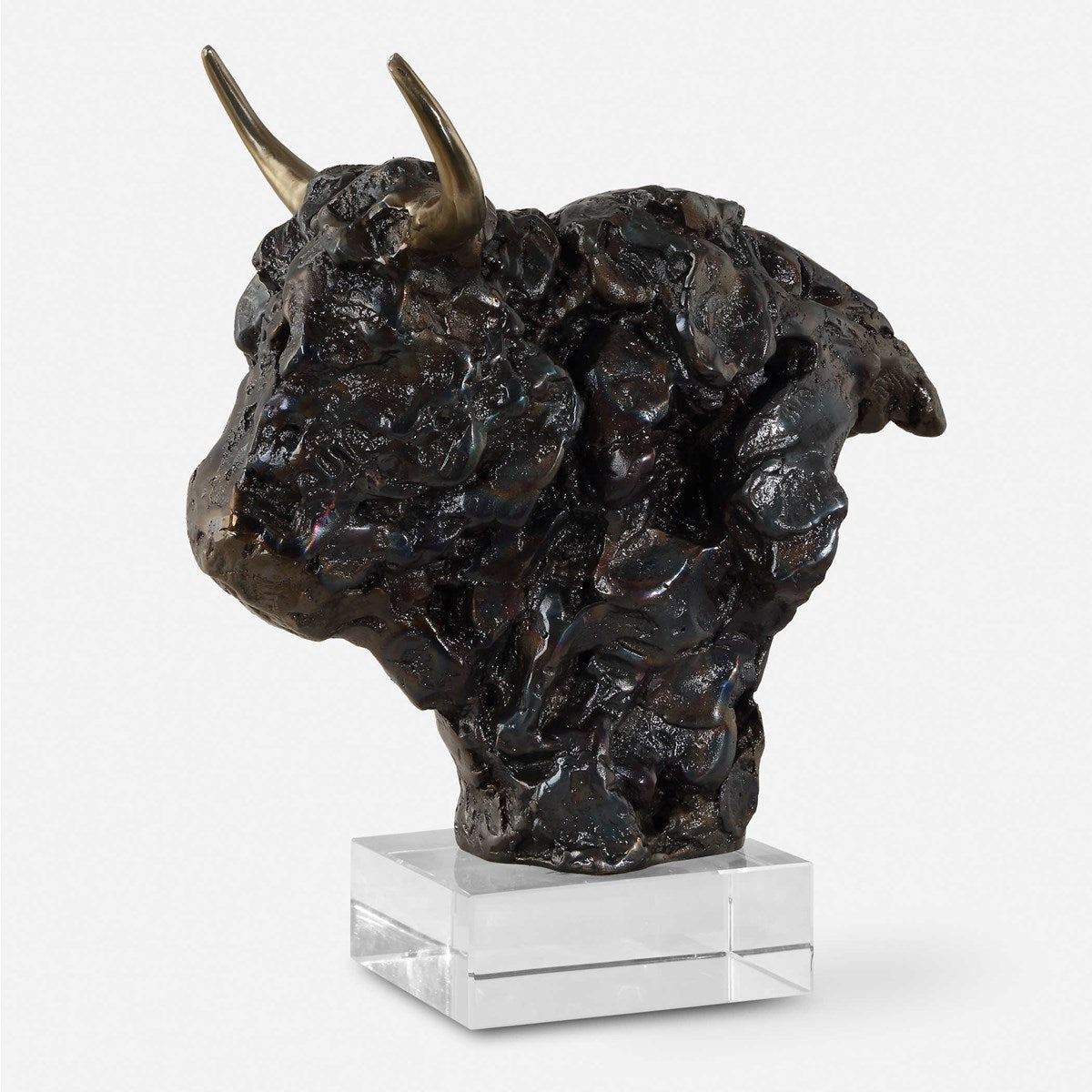 Uttermost - 18148 - Sculpture - Bison - Tarnished Bronze
