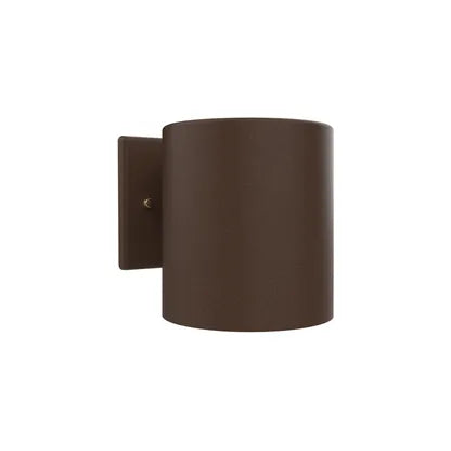 SNOC - 1829-06 - Evolution Outdoor Wall Short Downlight Cylinder Light - Evolution - Terracotta