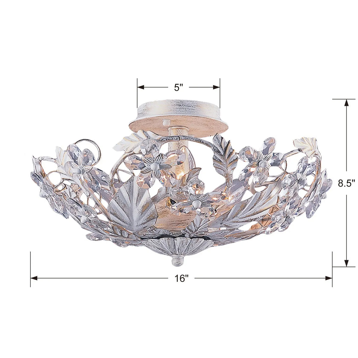 Paris Market Six Light Ceiling Mount