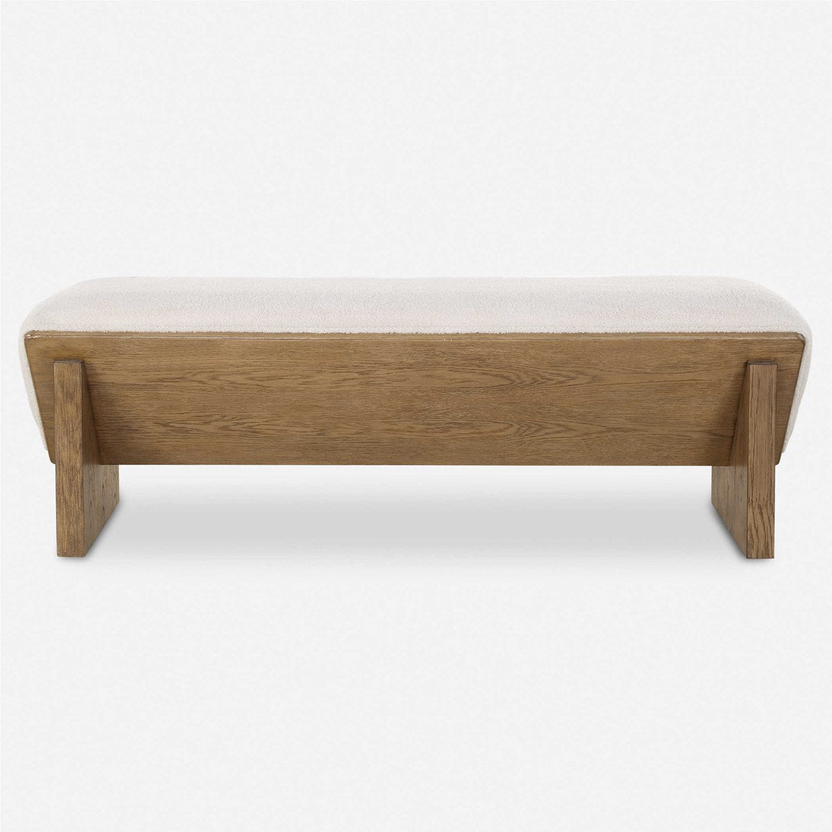 Uttermost - 23806 - Bench - Wedged - Soft Ivory