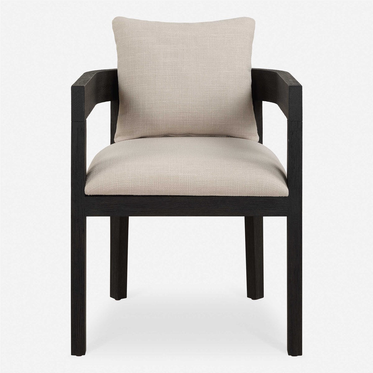 Uttermost - 23816 - Dining Chair - Balboa - Oak In A Rich Ebony Stain