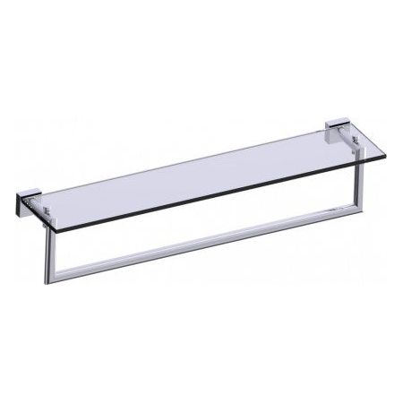 Madrid Glass Shelf with Towel Rail