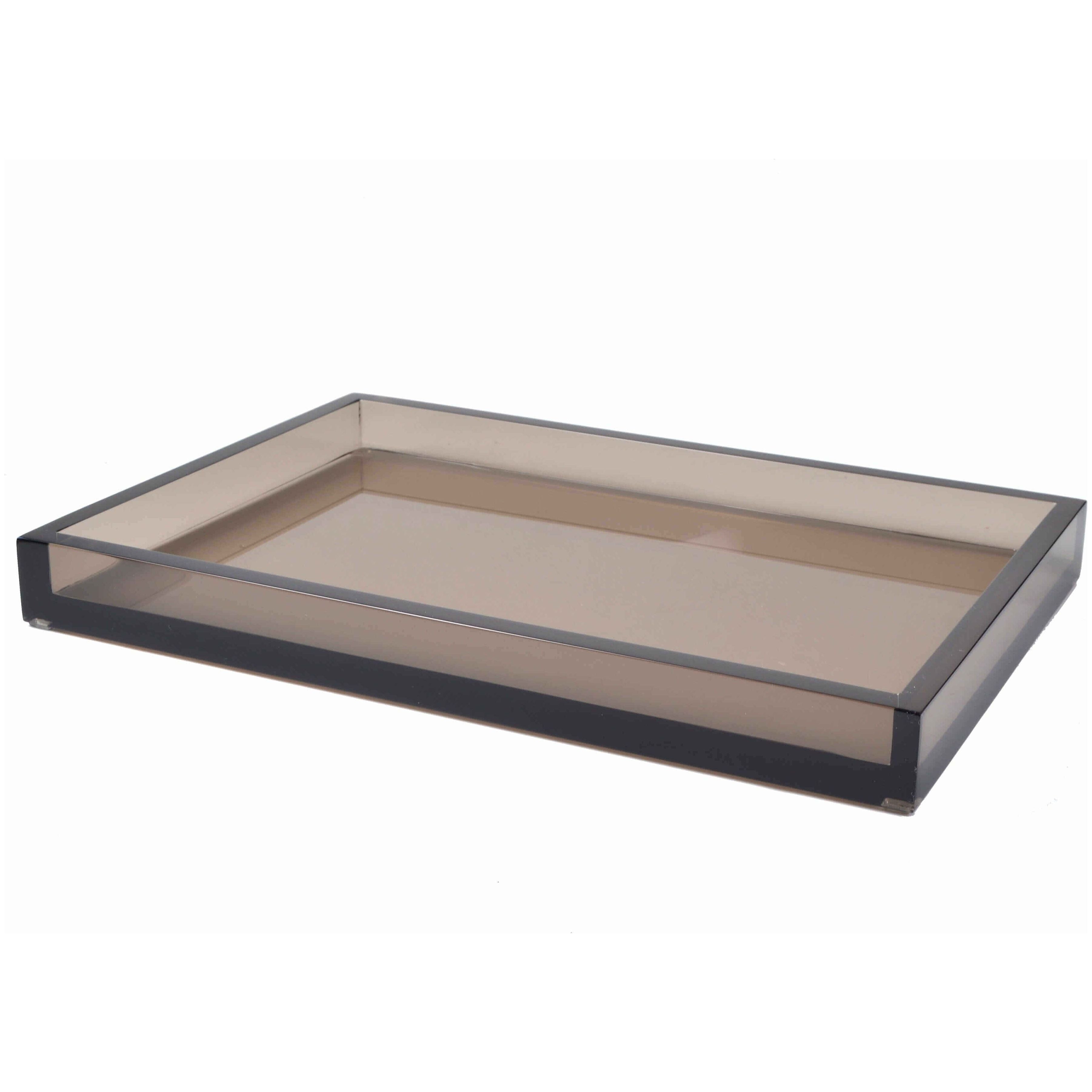 Mike + Ally - Ice Smoked Large Tray - 31217 - Brown - 