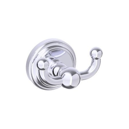 Florence Double Robe Hook with Solid Back